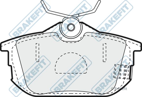 APEC BRAKING Bremžu uzliku kompl., Disku bremzes PD3027